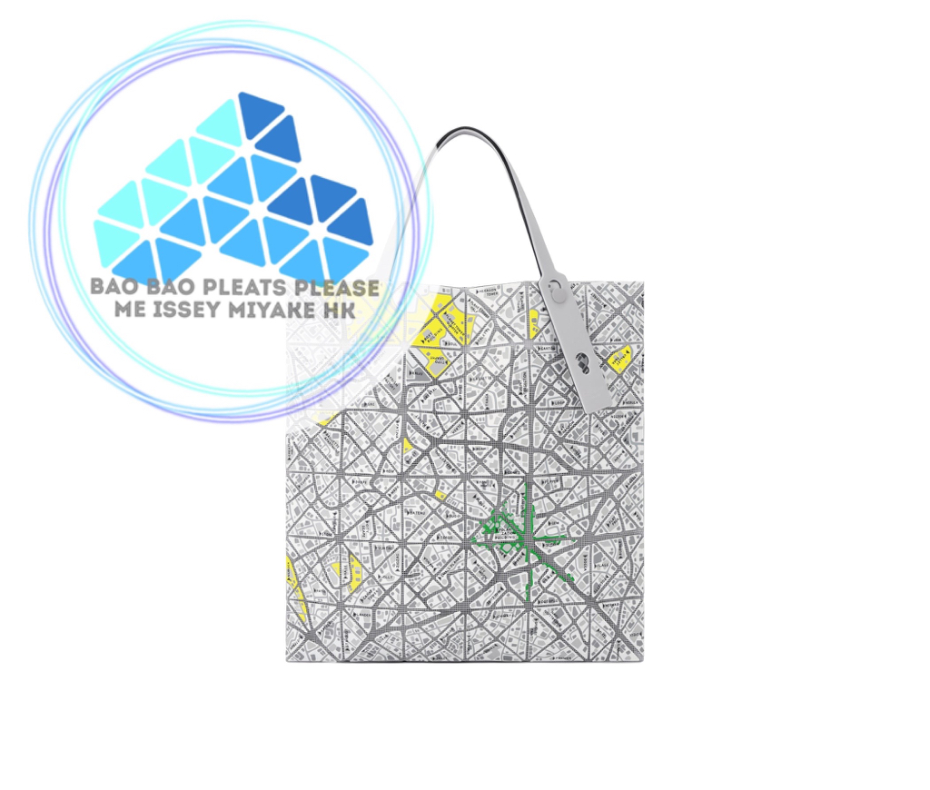 BAO BAO limited edition “MAP”限量版立體地圖圖案6x6 tote bag