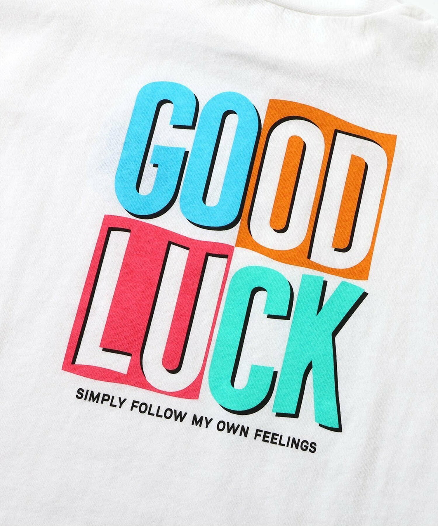 🆕【⭐訂購⭐】🇯🇵日本直送 🌀Back Box「GOOD LUCK」印花刺繡Logo長袖T恤［2款選］ 🌀 [ELBA-0093][260310]