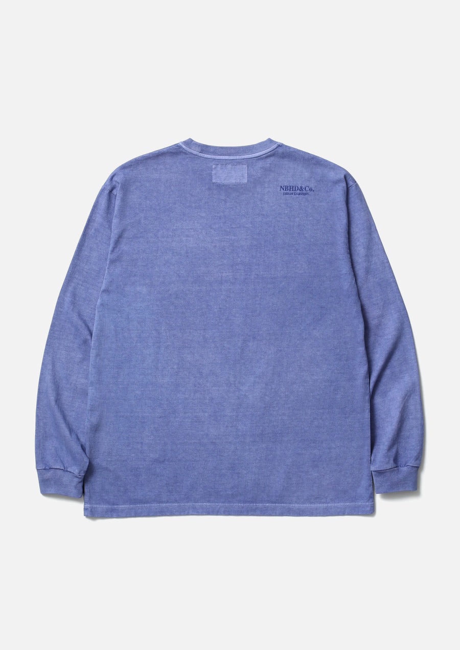NEIGHBORHOOD PIGMENT DYED CREWNECK LS