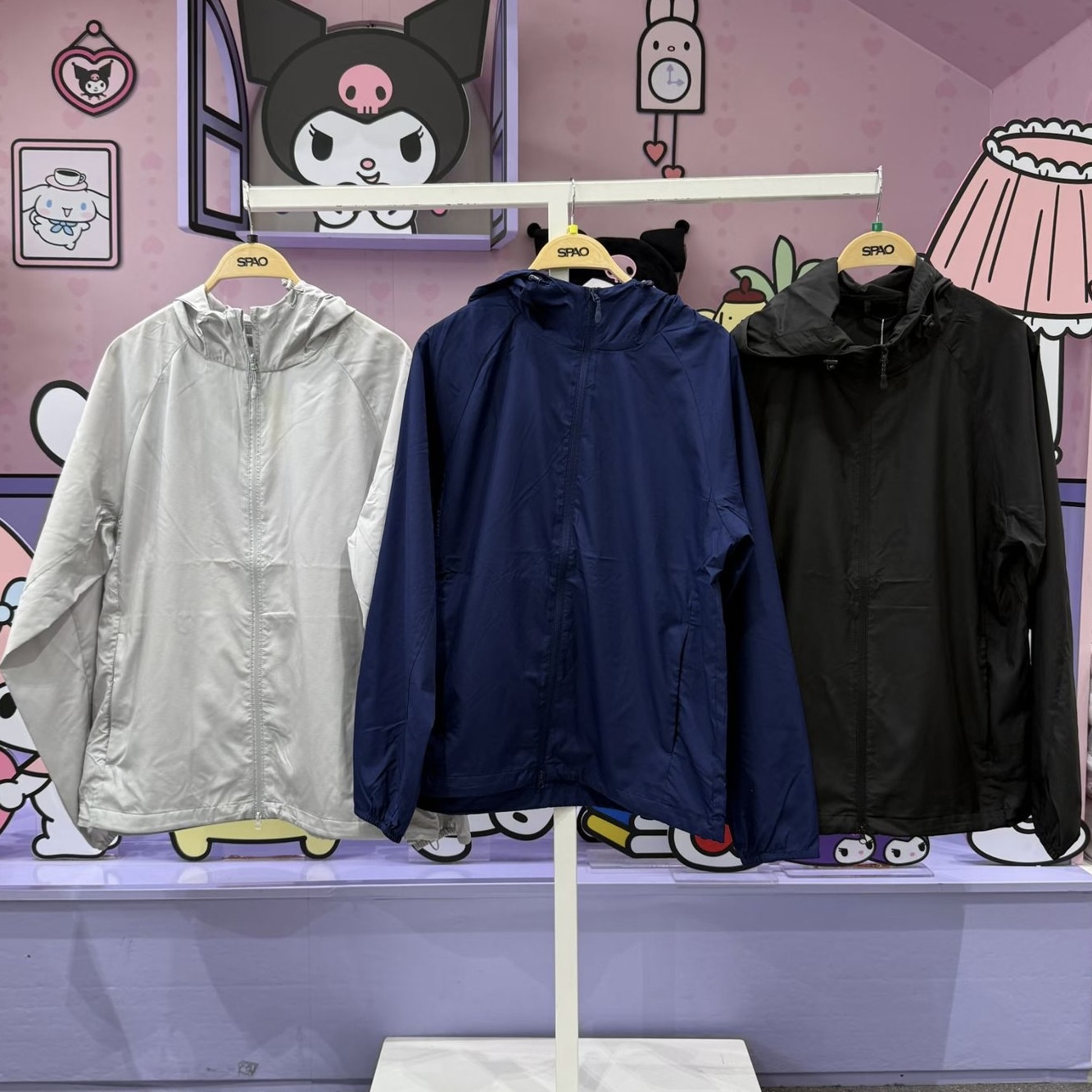 🇰🇷韓國SPAO夏季防曬衣連收納袋