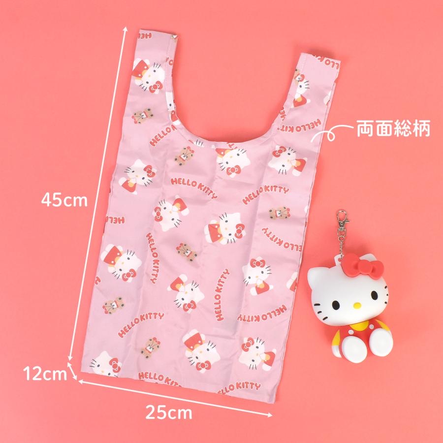 🎌日本直送🎌 Hello Kitty矽膠公仔掛飾連收納環保袋