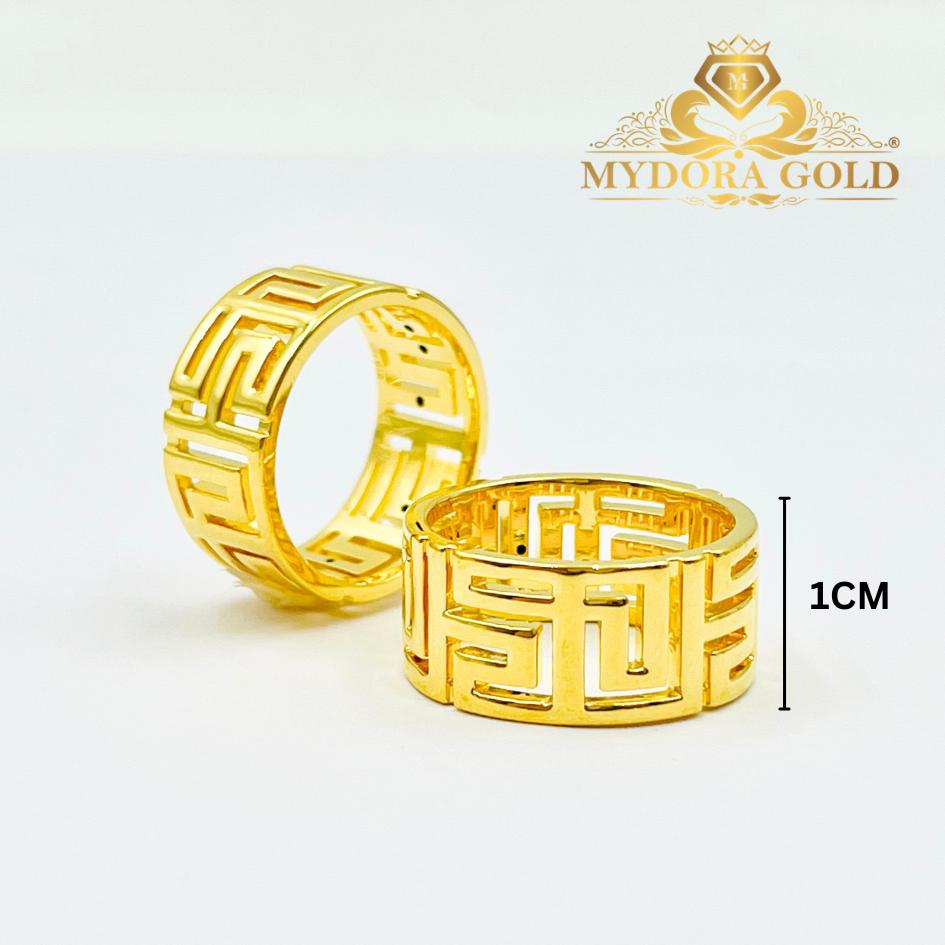 MYDORA Cincin Golden Maze L (5G) l EMAS 916/22K
