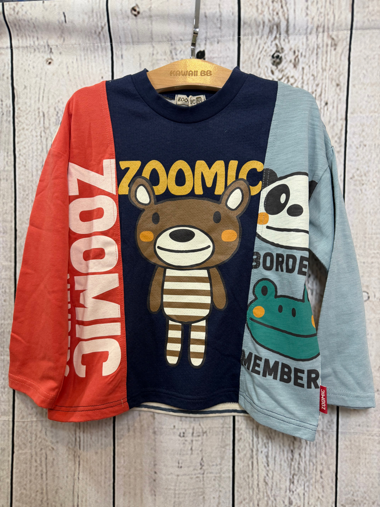 <門市新貨現貨🆕>Zoomic併色長袖衫春裝2026(261172)