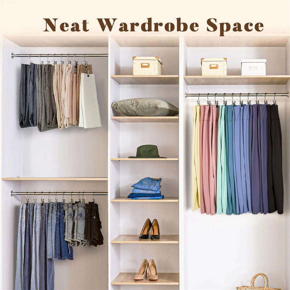 10x 不鏽鋼晾衣夾 黑色 UB0242