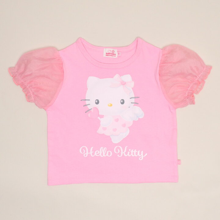 🇯🇵預訂 日本直送🇯🇵Babydoll x Sanrio系列四色人物印花雪紡泡泡袖上衣