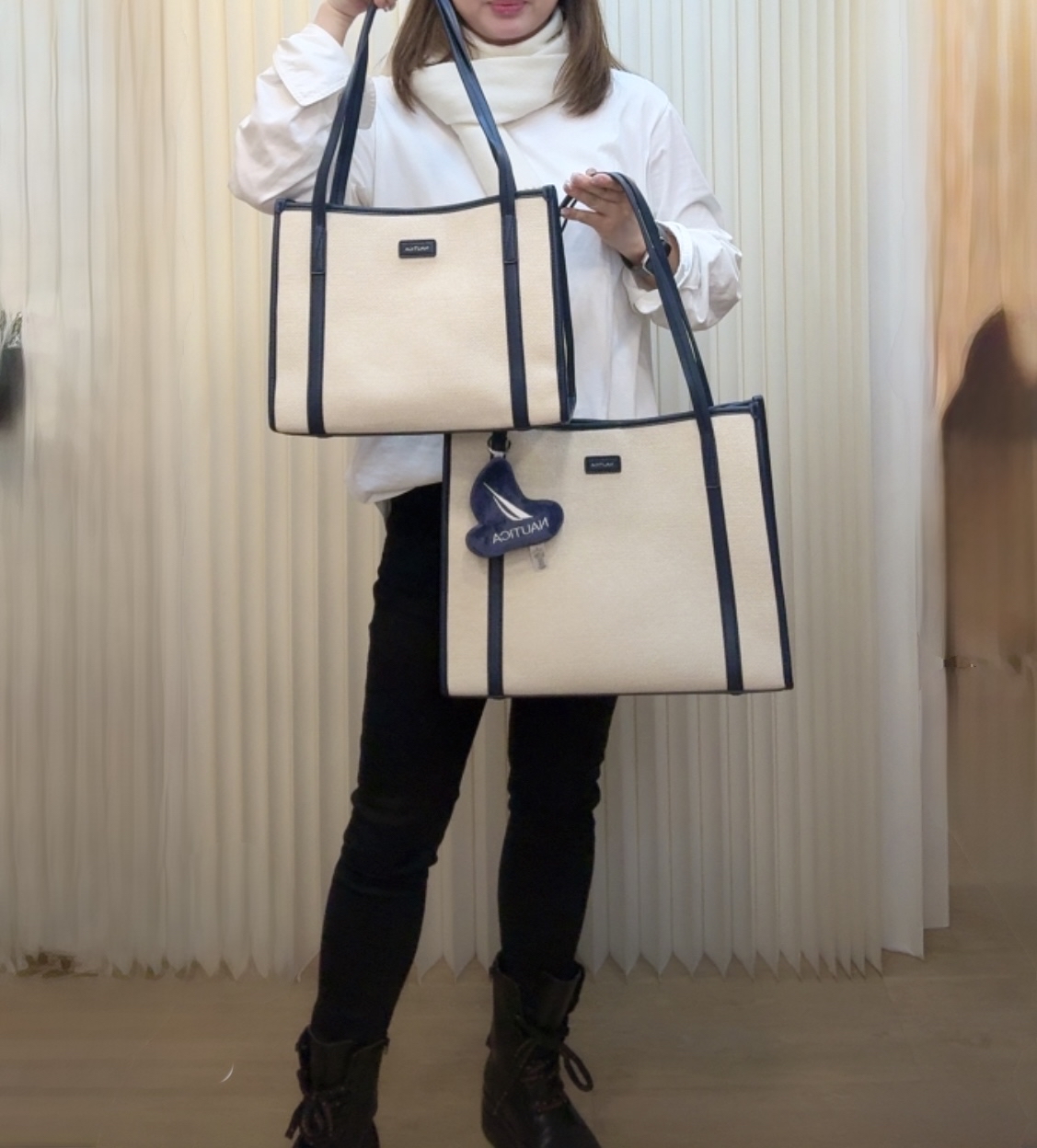 [預購] Nautica Minimalist Tote 手提肩背兩用袋 NA01  NA240029799