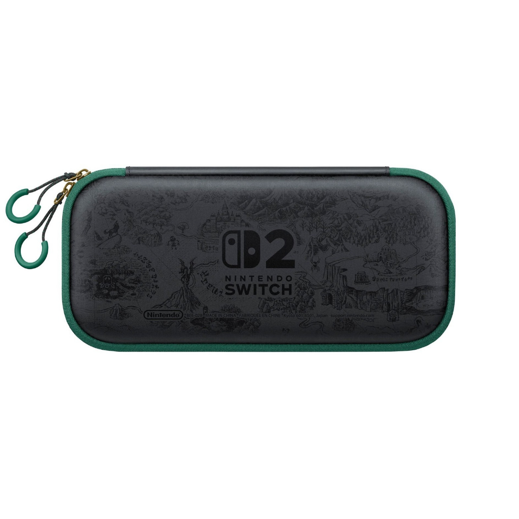 Nintendo Switch 2 便攜包 薩爾達傳說 40週年紀念版（附螢幕保護貼）｜官方限定收藏版・主機收納包・Switch 2 保護套配件｜香港行貨