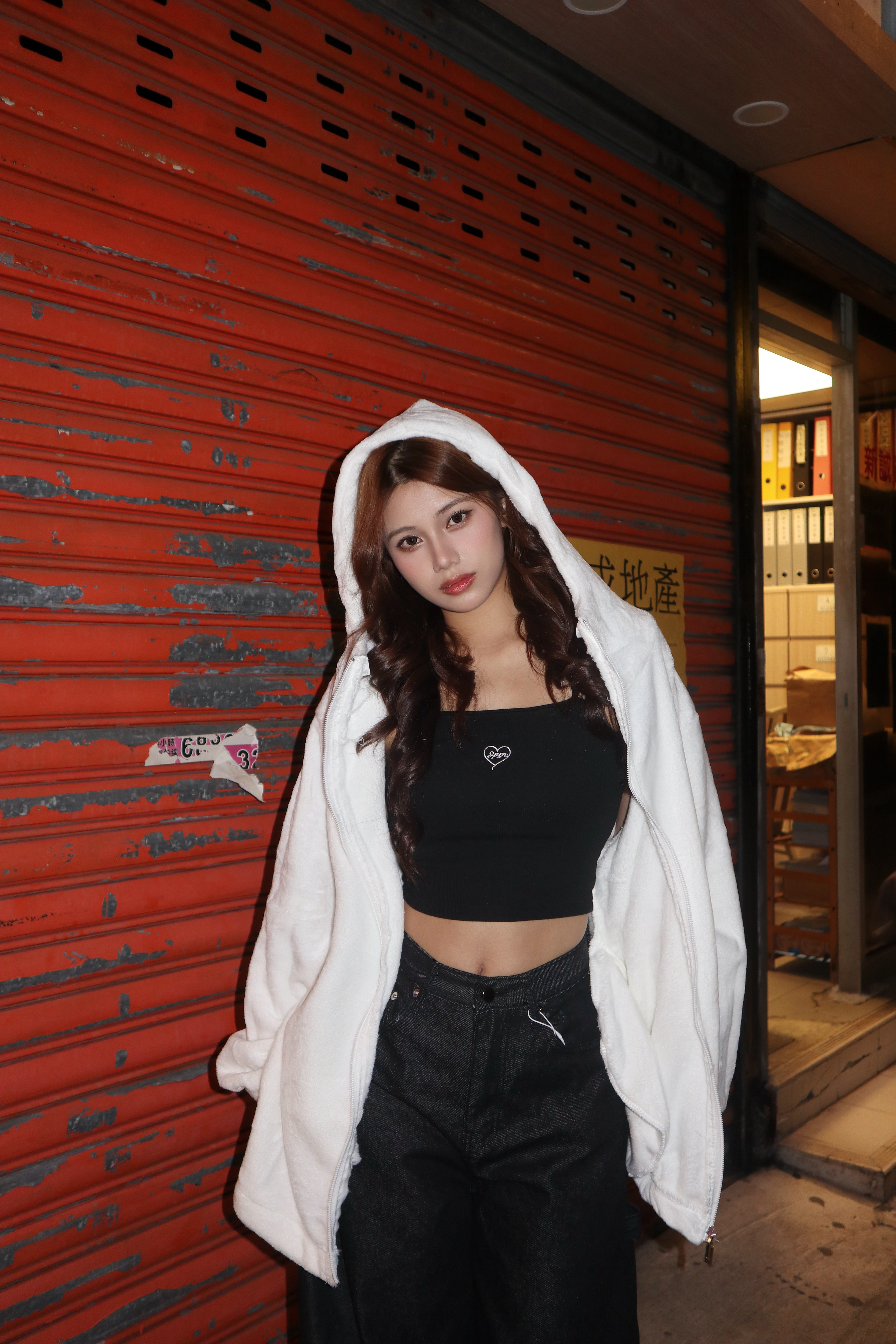 韓國新翻巨版毛毛長款外套🦦有帽