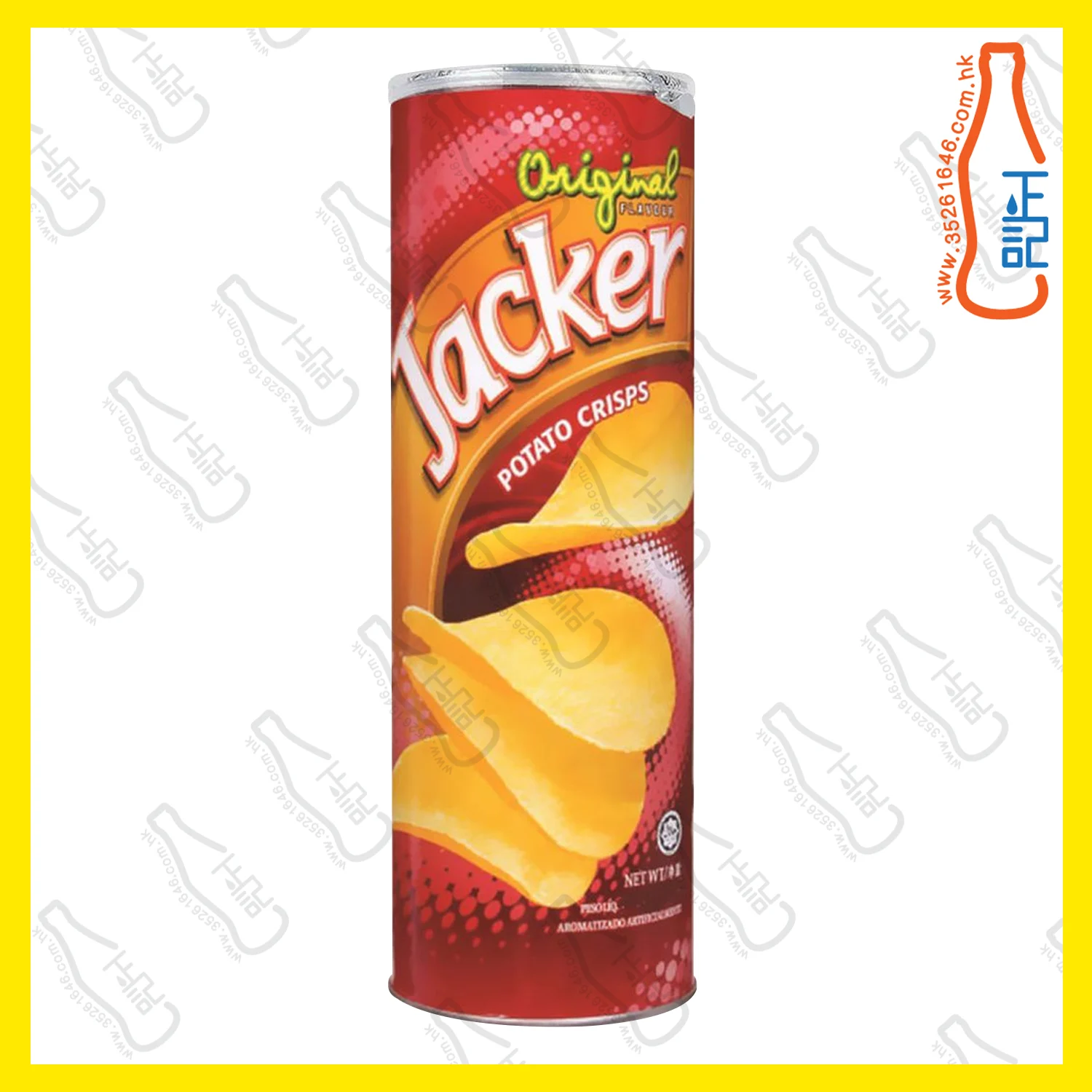 ==ORI4526 Jacker杰克牌桶裝薯片-原味 /筒
