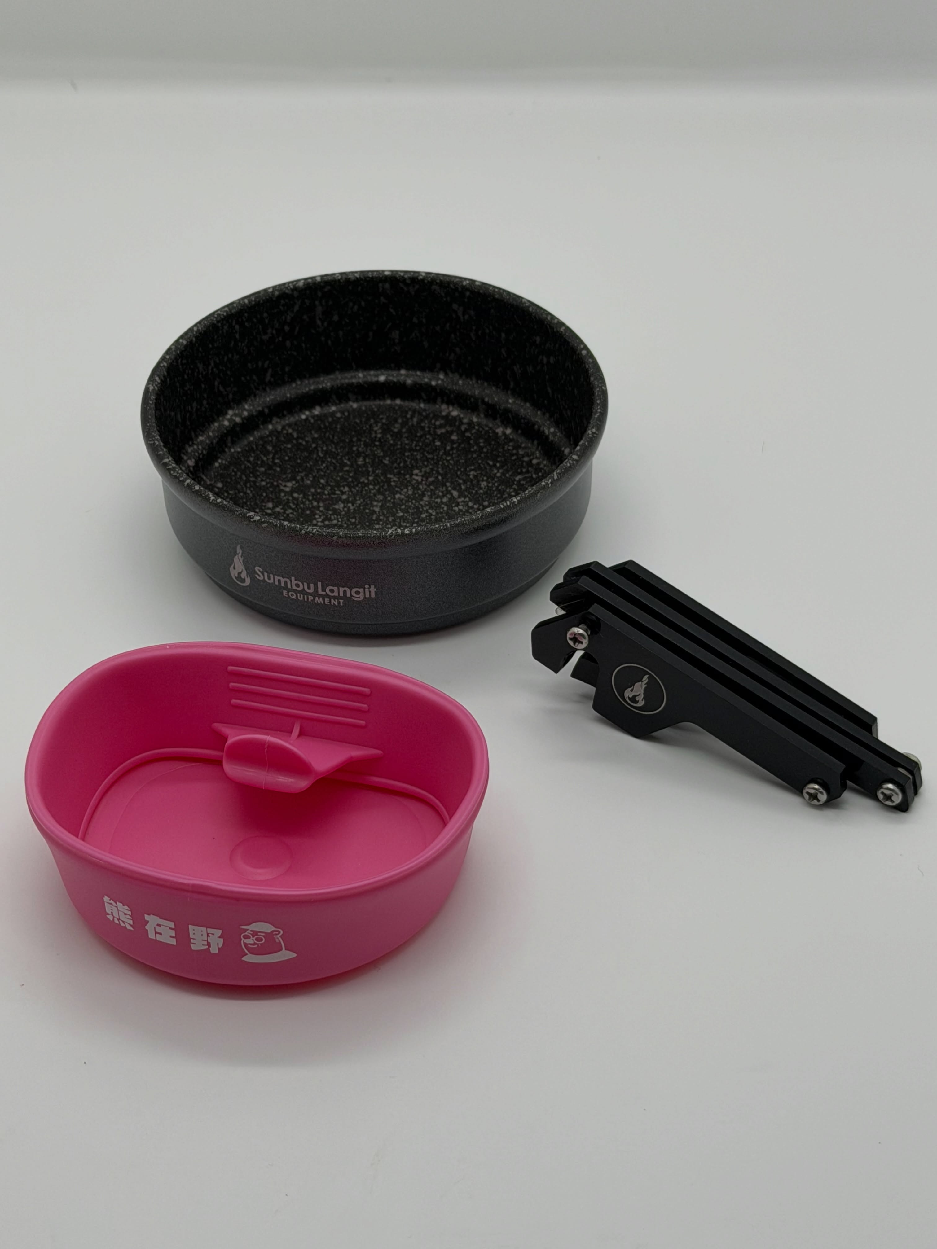 印尼品牌SUMBU LANGIT FRY PAN NON STICK 陶瓷大理石塗層 小煎鍋 煎Pan  (已附品牌亞加力膠小夾子）
