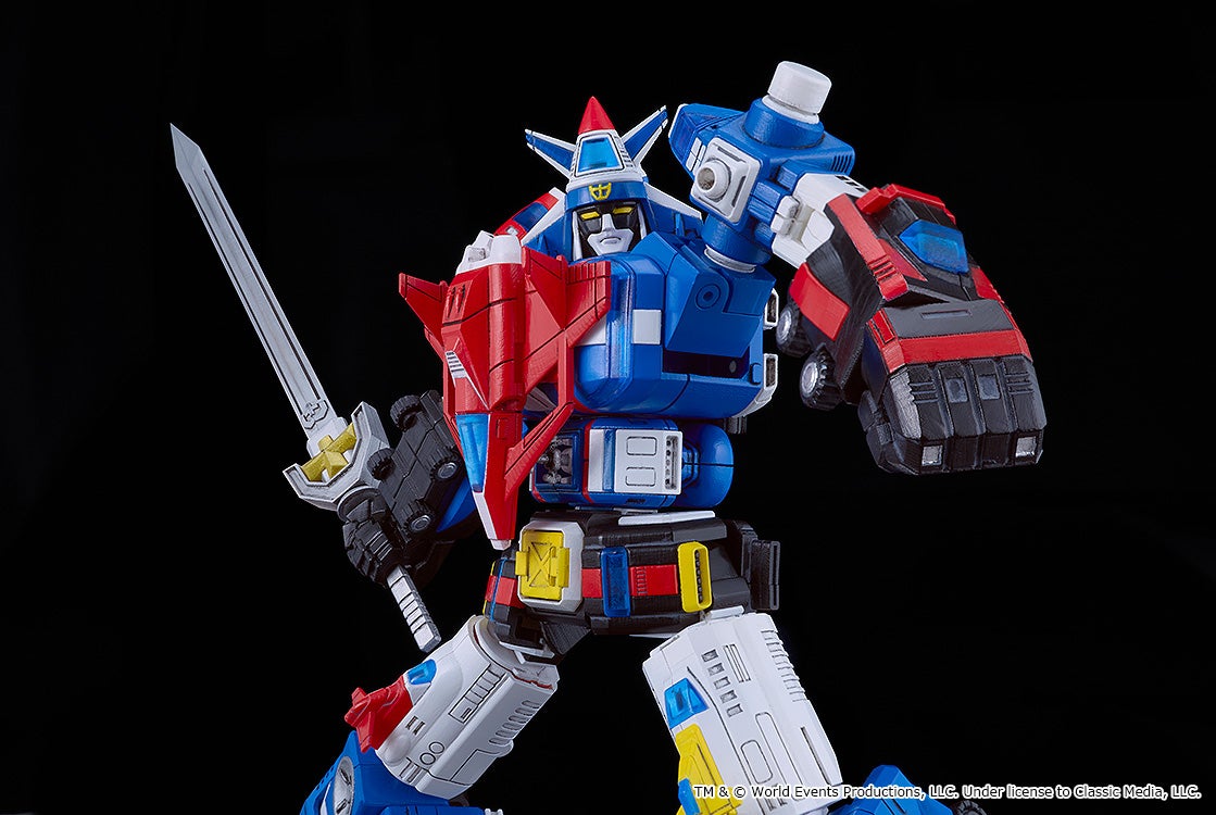 (預訂訂金 $200) (總價 $500) GSC MODEROID 機甲艦隊 十五機合體 模型 Dairugger XV (行版)