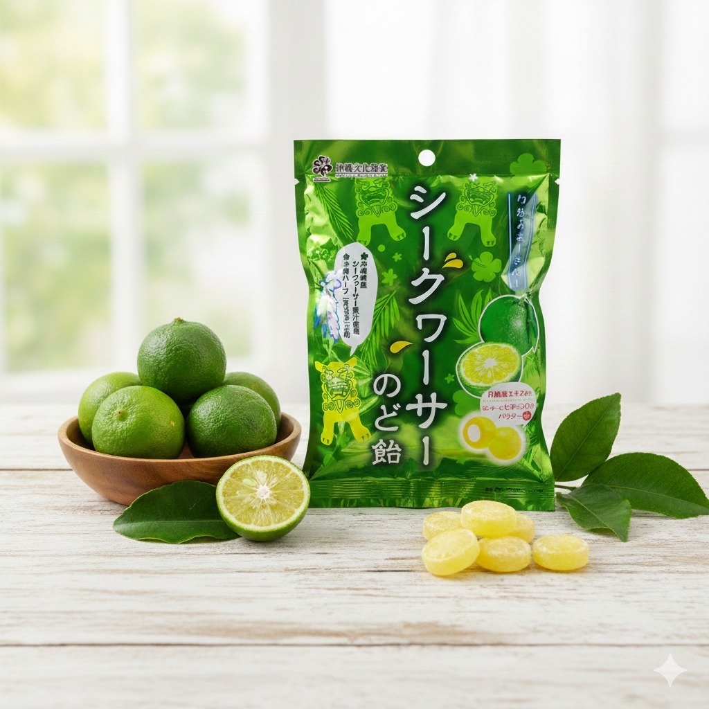 日本🇯🇵直送@限時預購🔛沖繩香檸潤喉糖