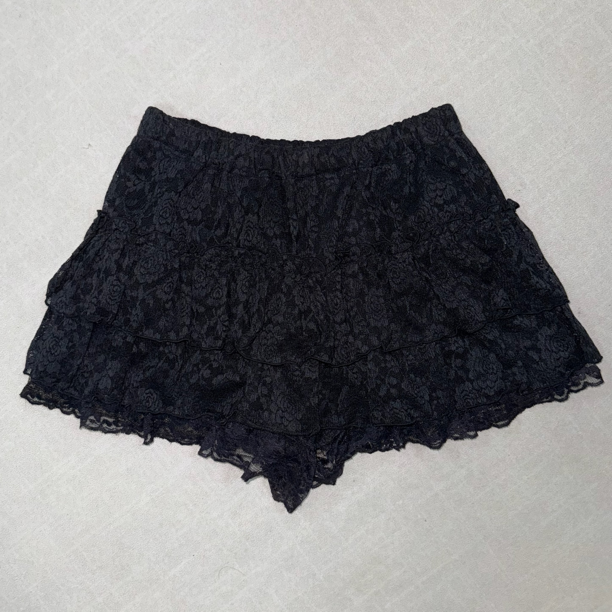 Plaid Lace Babydoll Set