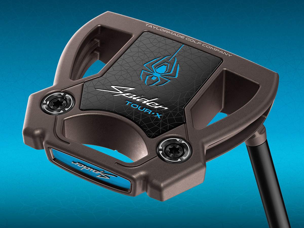TAYLORMADE SPIDER TOUR X Single Line SHORT SLANT 推杆