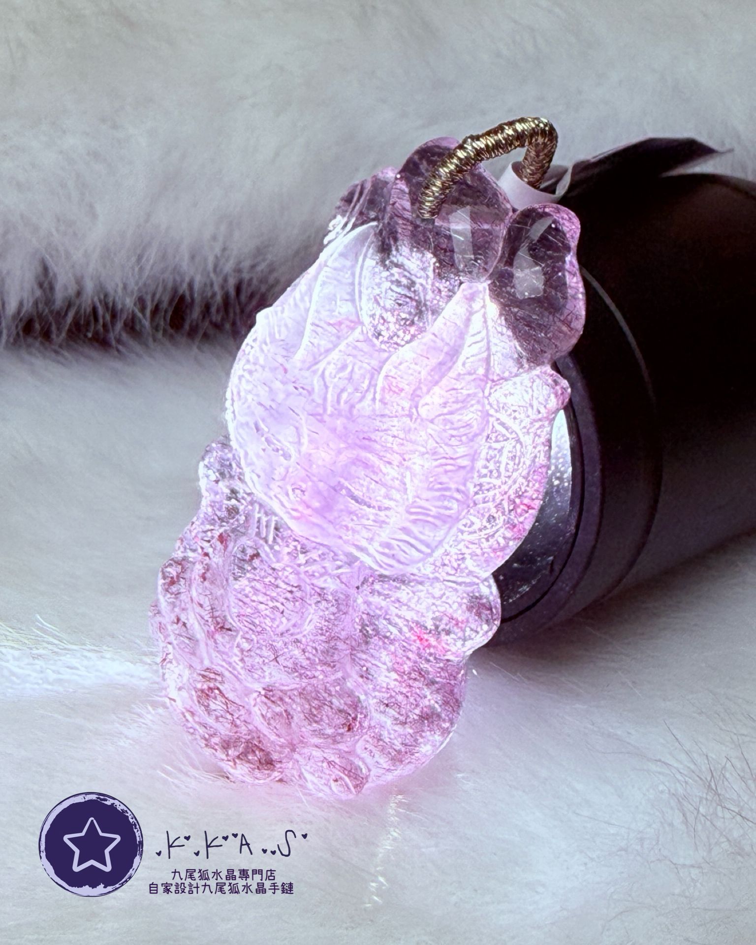 K00212 超七 小男狐 - 吊墜/手牌兩用款