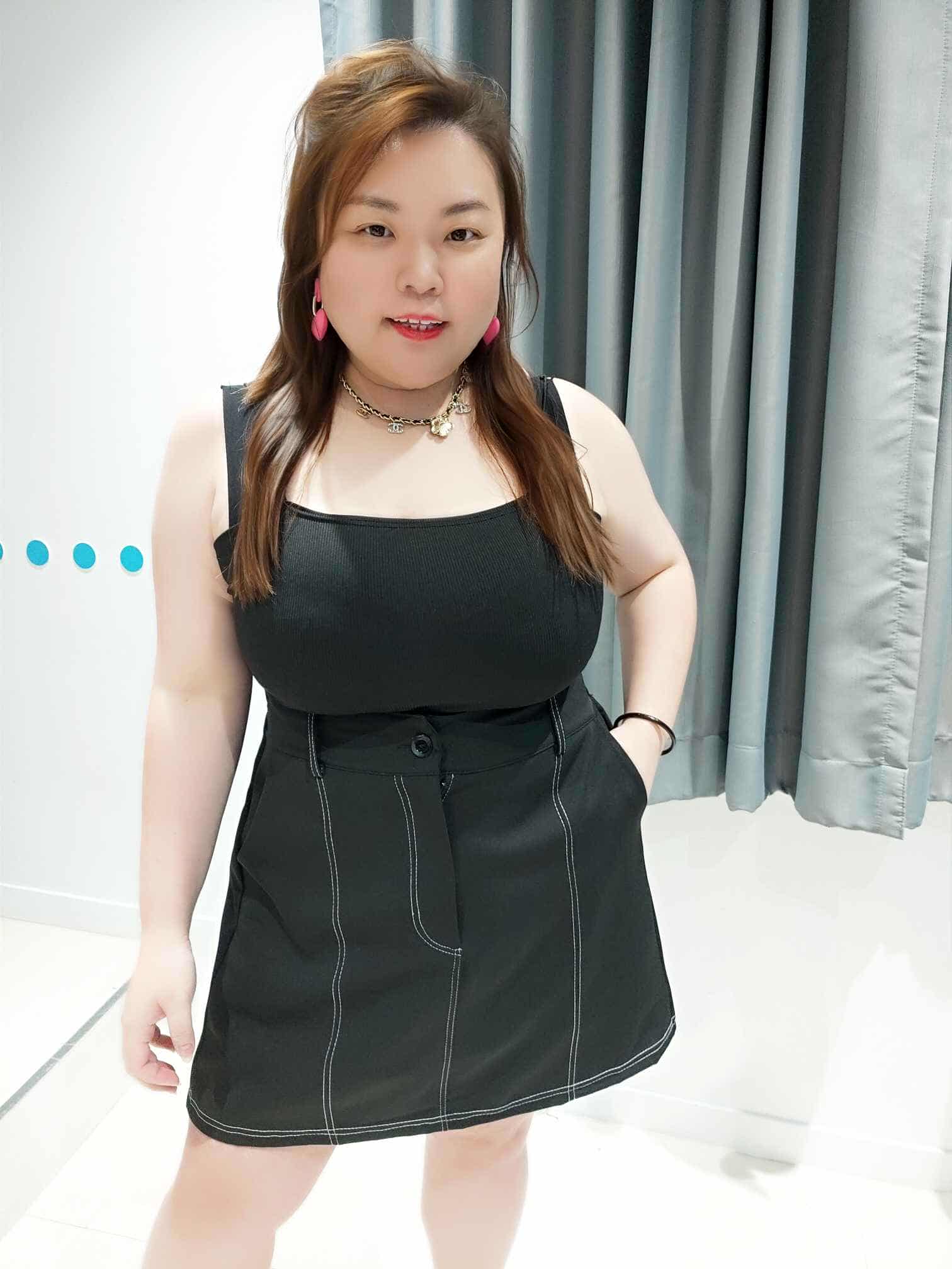 DSF18 压线设计裤裙