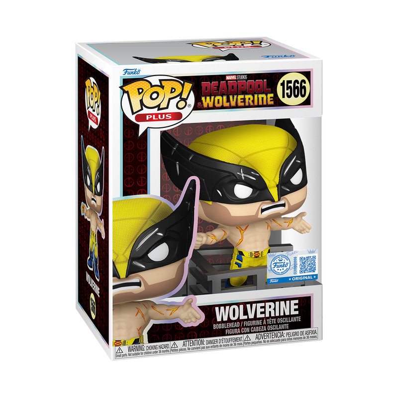 📦訂購 英國代購 Funko POP! Marvel Plus Wolverine (Time Ripper) Figure 金鋼狼 模型