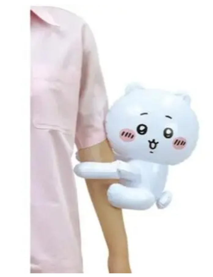 Chiikawa 吉伊卡哇 抱抱造型 氣球 慶祝佈置 派對氣球 (小可愛) 平行進口