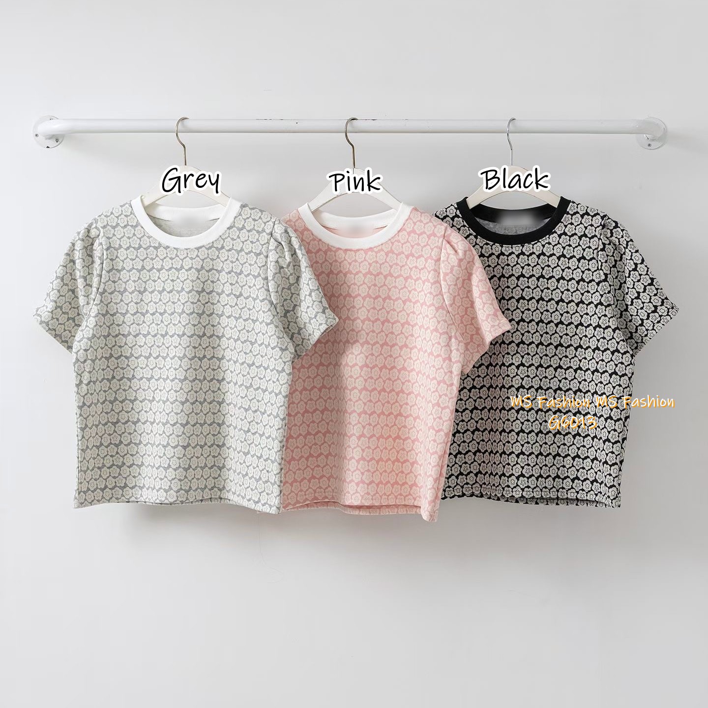 G6013 韓國🇰🇷特色花花print top