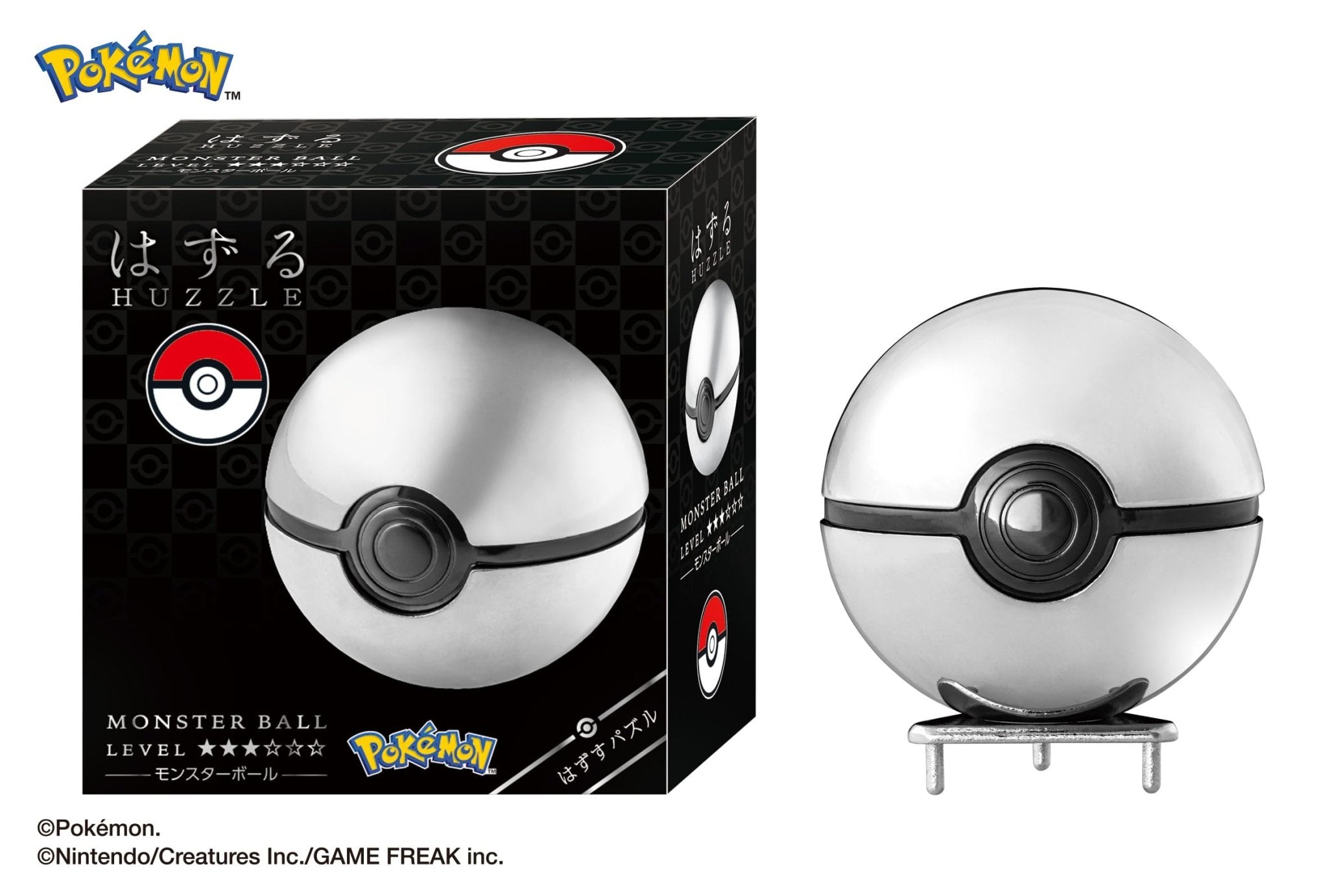 Pokémon 金屬益智解謎 HUZZLE 精靈球，可拆解重組，附展示座 【現貨】