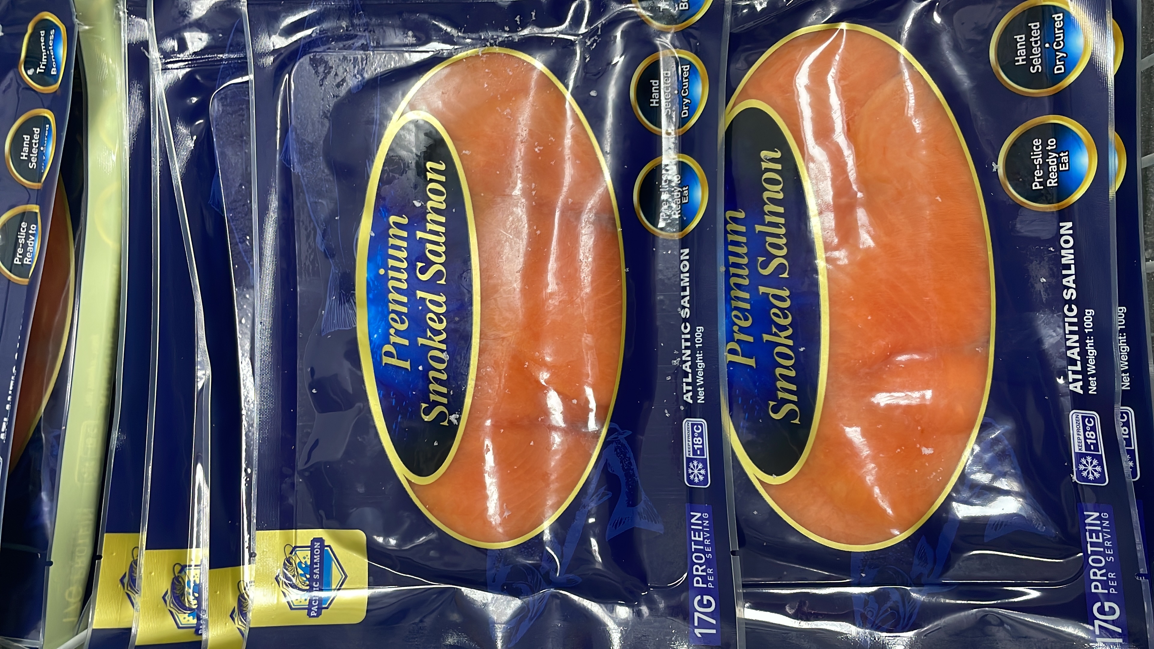 挪威煙三文魚100g