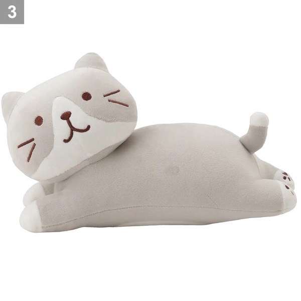 Fuku Fuku Nyanko (L) 灰色