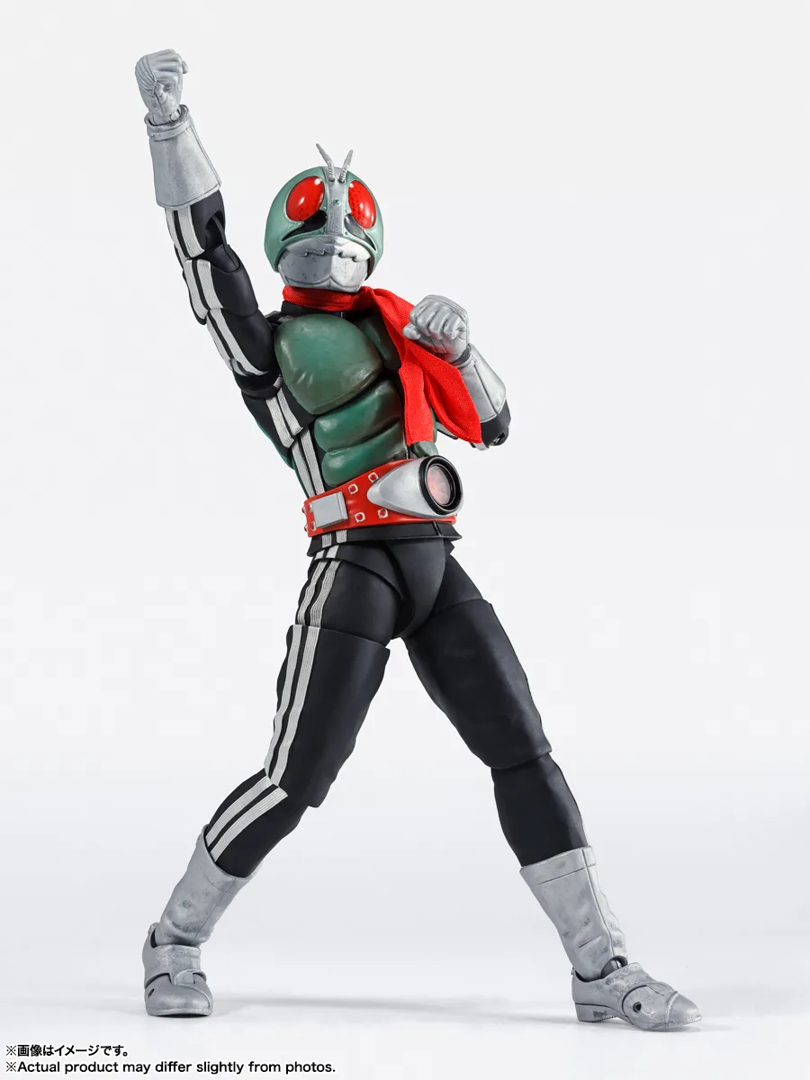 (預訂訂金 $200) (總價 $484) Bandai S.H.Figuarts (真骨彫製法) 幪面超人 新1號 (榮光之昭和騎士) (行版) SHF (Shinkoccou Seihou) Kamen Rider New 1