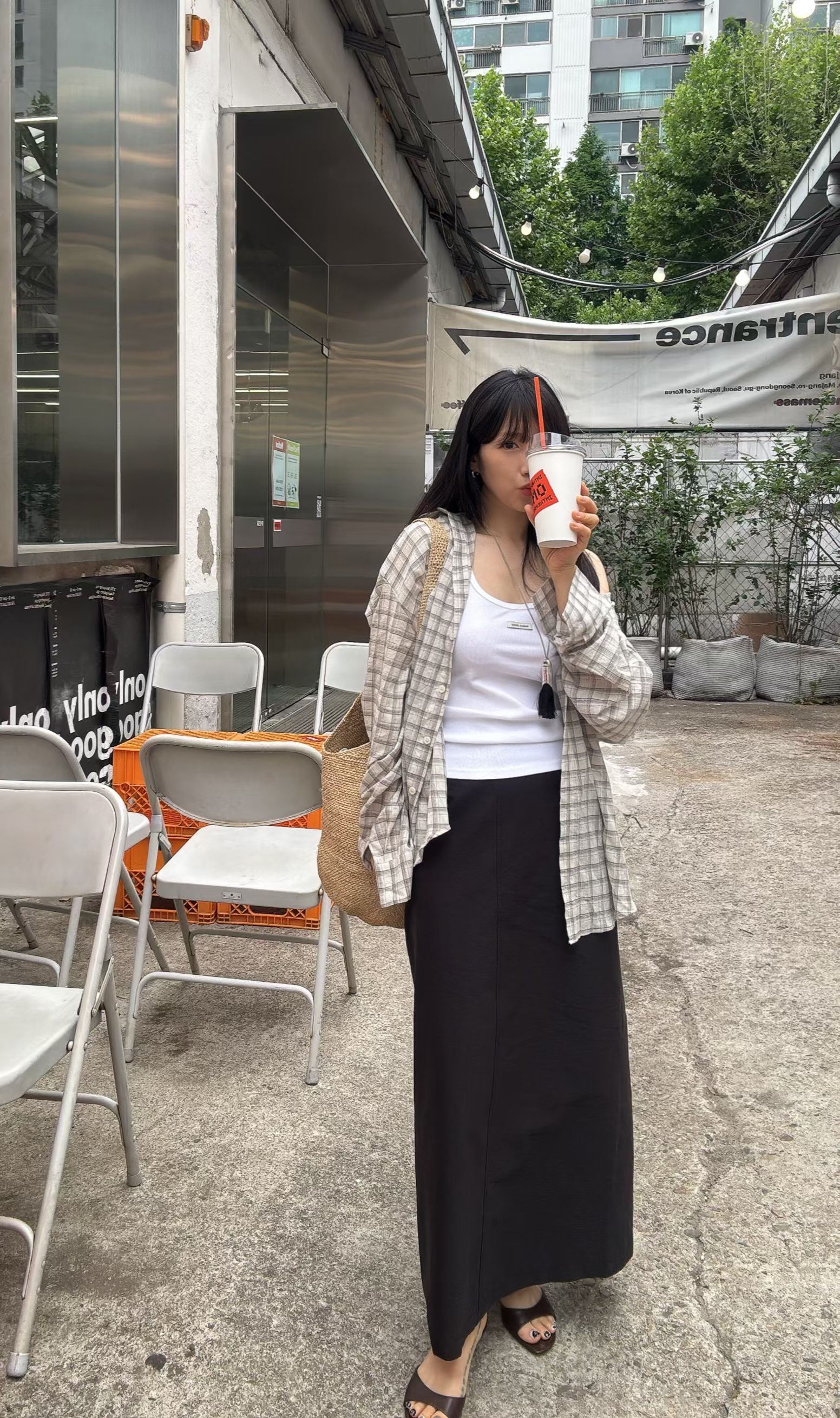 🇰🇷東大門女裝 | check shirt