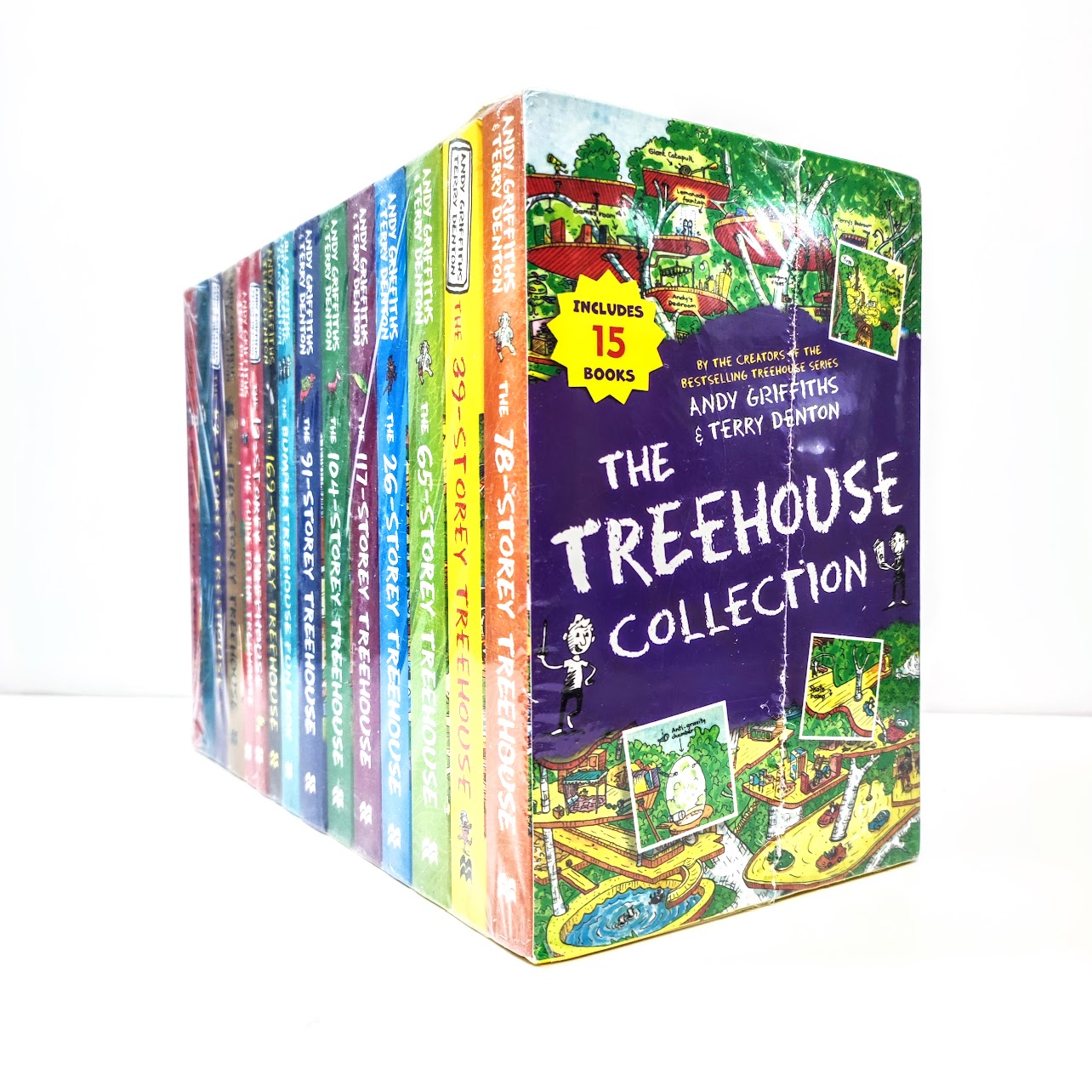 The Storey Treehouse Collection 15 books  | 8-12歲 | 小屁孩樹屋歷險記  B054