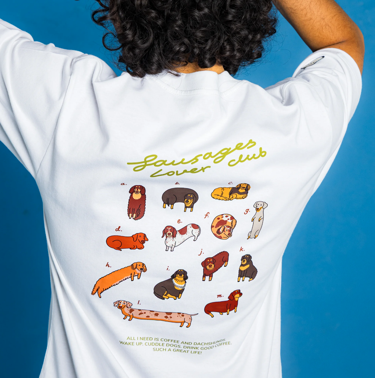 【預訂】泰國臘腸狗Cafe BENKOFF Sausage Lovers Shirt