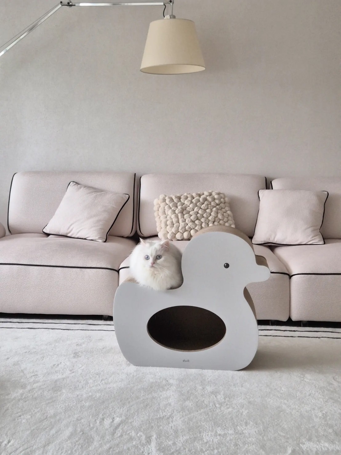 韓國🇰🇷Duit Duck Play Cat Scratcher