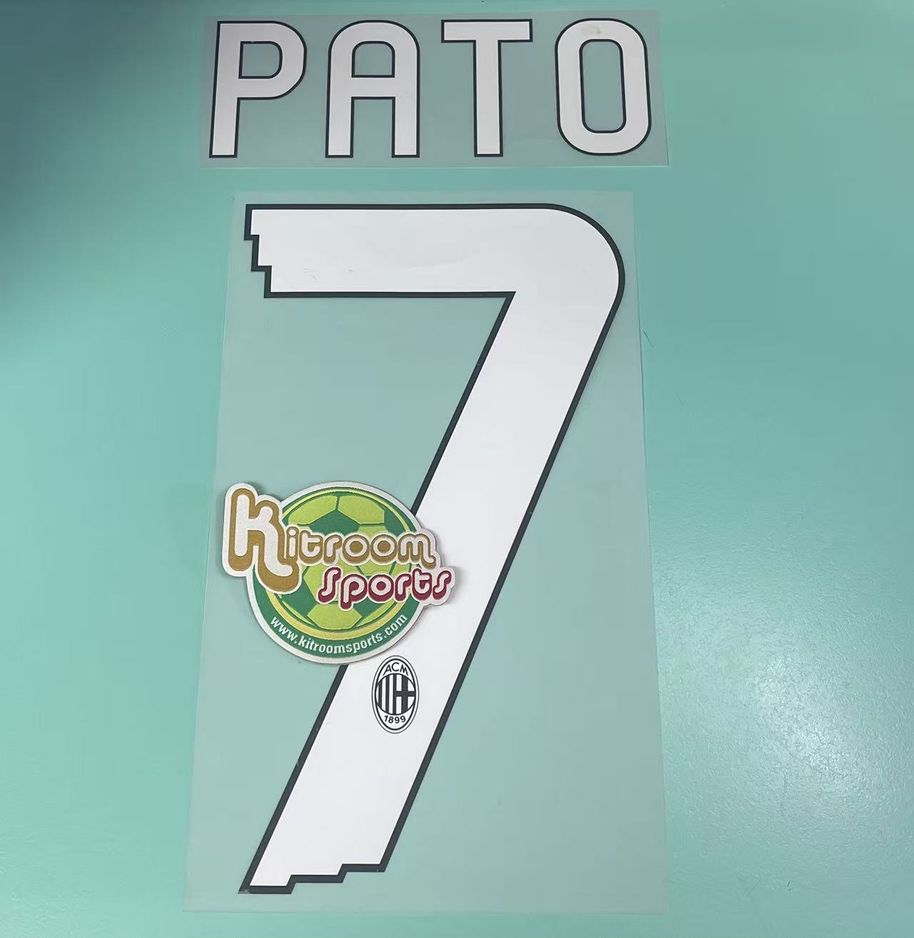 2010-11 AC MILAN Home Nameset #7 PATO