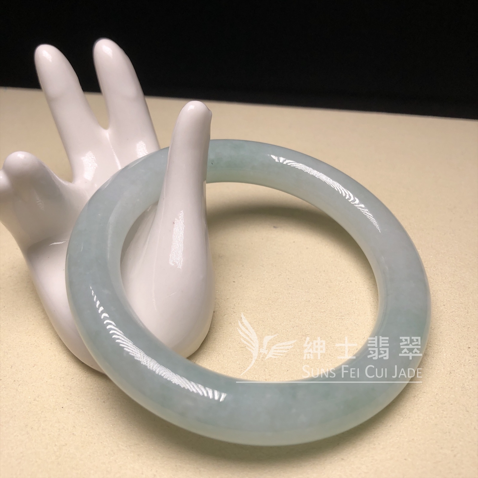 湖水綠圓鐲58.8mm  C06271