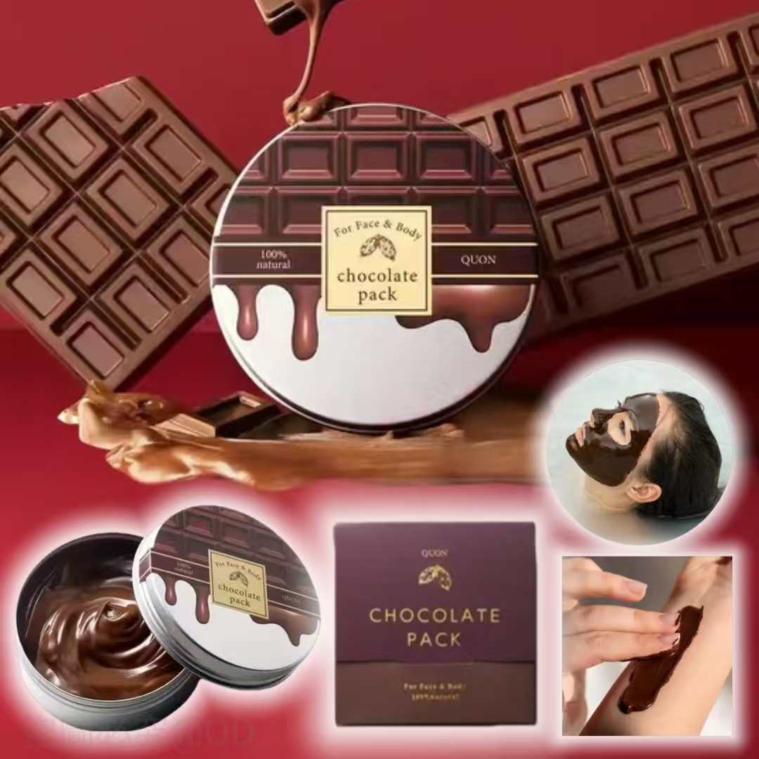 日本製 QUON Q TEA 朱古力面膜/身體面膜 130g