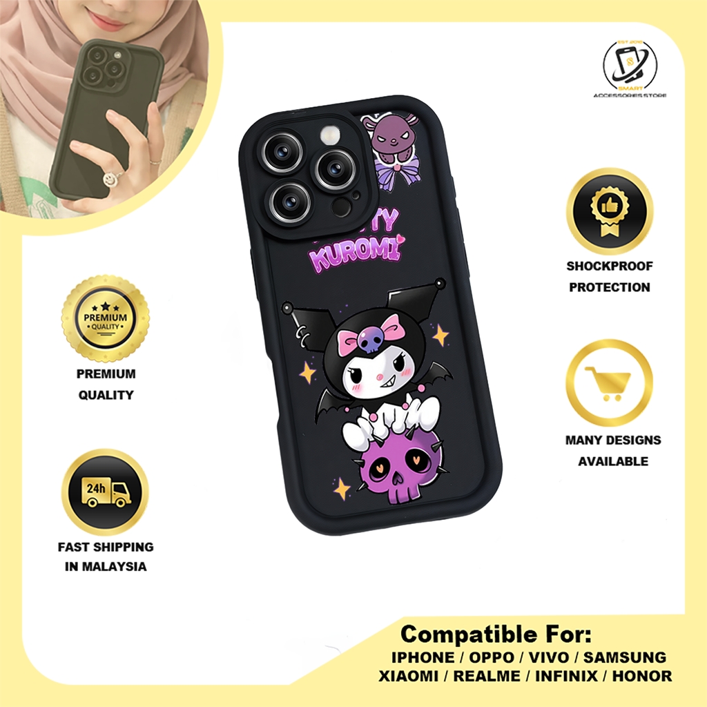 TPU DESIGN CASE PHONE FOR HONOR - DESIGN KUROMI C