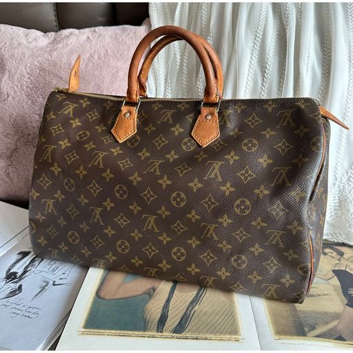 vintage louis vuitton Speedy 40 Monogram Canvas Black Vintage 中古店