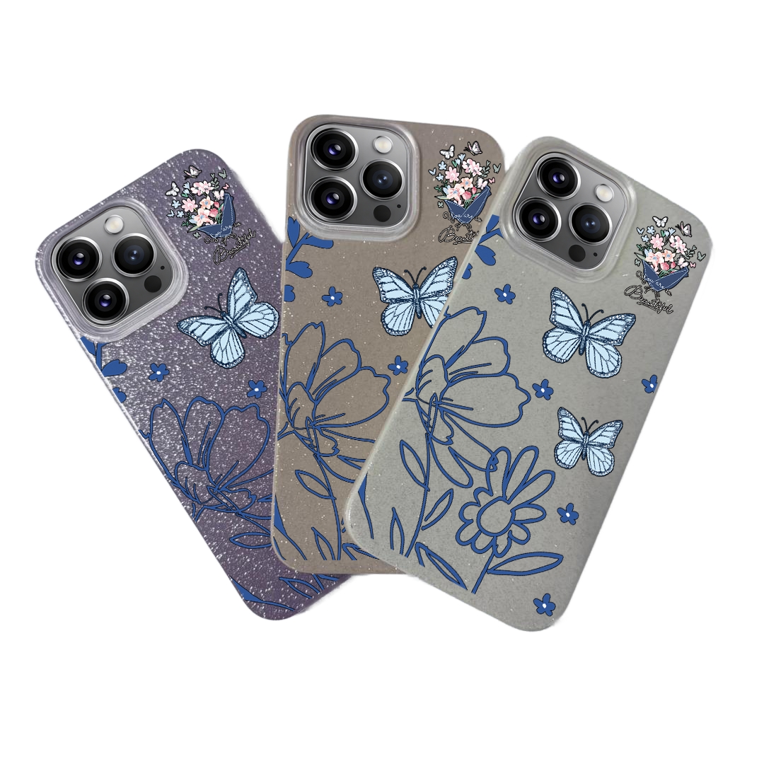 BLING CASE PHONE FOR IPHONE - DESIGN BUTTERFLY G