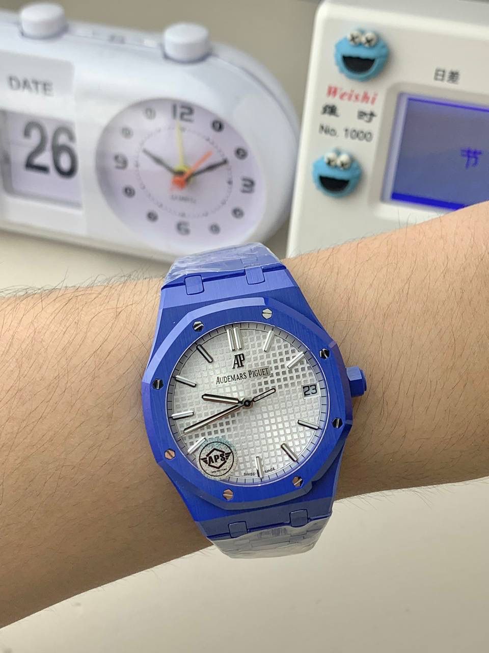 🚀新品爱彼15500全陶瓷款式全新到货，凭借陶瓷材质与cal.4302一体机复杂功能的结合，成为工艺与创新的典范，既延续了皇家橡树的经典美学，又突破传统材质限制，堪称现代高级制表的标杆之作💯