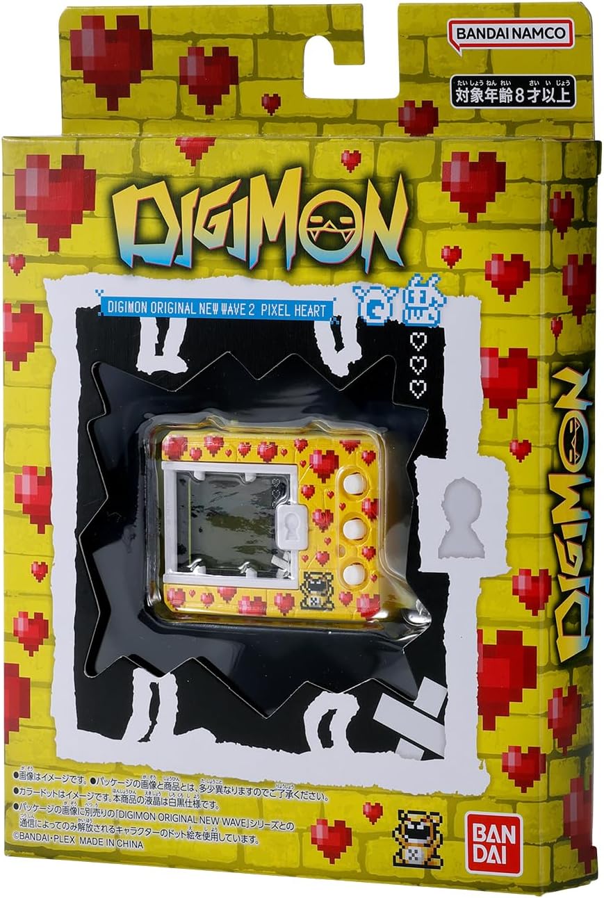 (預訂訂金 各$100) (總價 各$138) Bandai 數碼暴龍機 Digimon Original New Wave 2 (日冕獸塗鴉 Graffiti Coronamon / 像素之心 Pixel Heart / 插畫冠軍 Ver.1-5 Illustration Champion Ver.1-5 / 黑色標誌 Logo Black) (行版) 