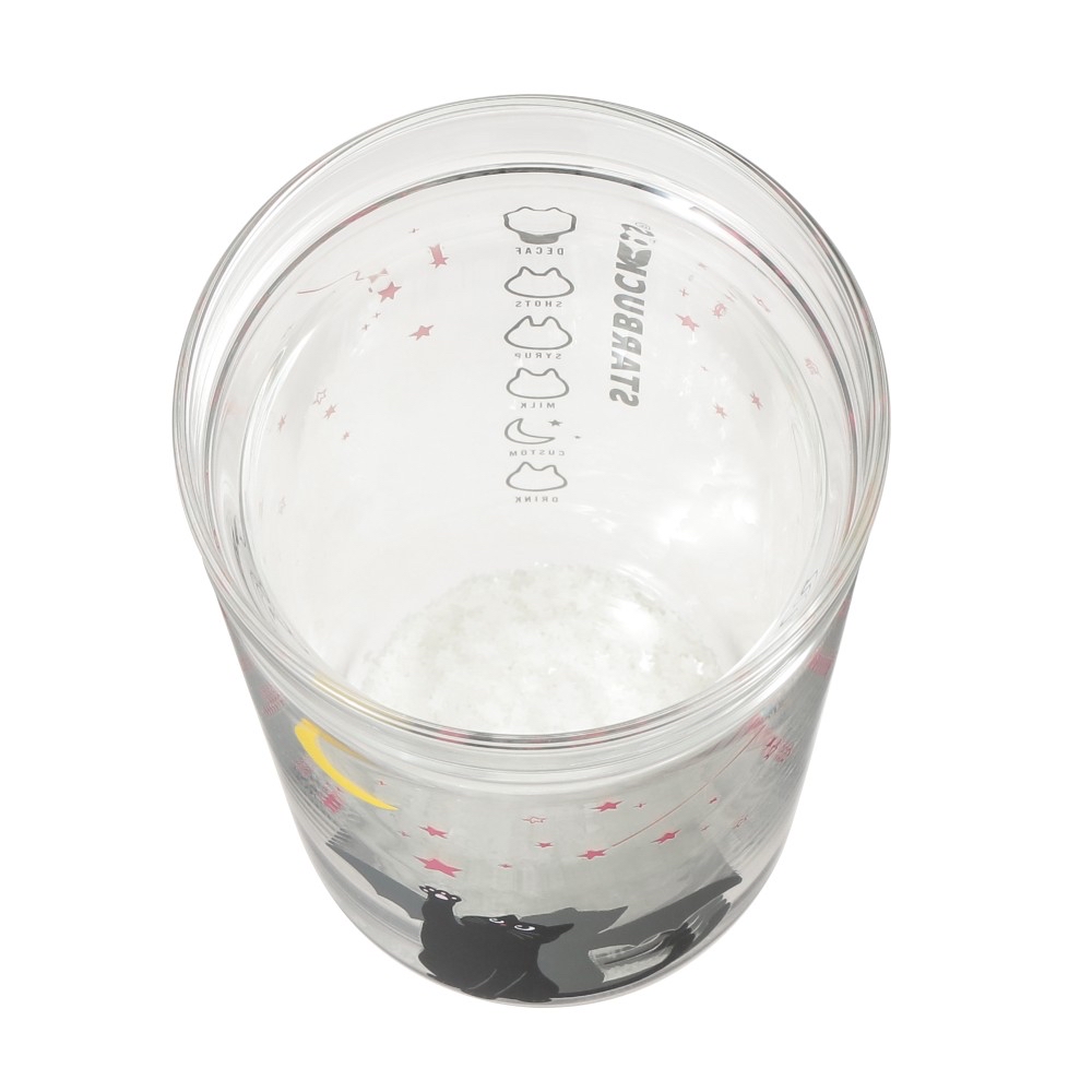 🎀【預訂】Starbucks JP MOON LIGHT HALLOWEEN 貓咪夜光雙層隔熱玻璃杯 355ml