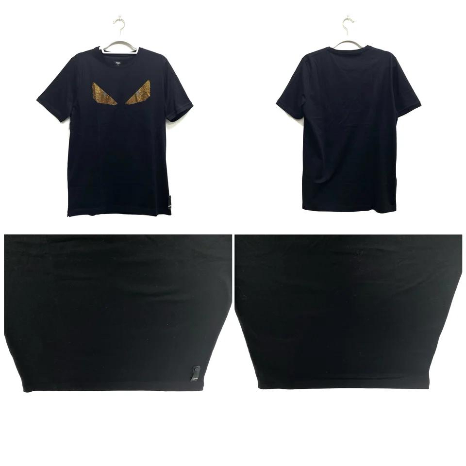 Fendi 100% Cotton Monster T-shirt #50 黑色100%棉質怪獸T恤 100%Authentic, 99%New
