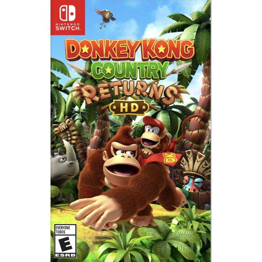(🔥NEW RELEASE🔥) Donkey Kong Country Returns HD (Nintendo Switch) Digital Download
