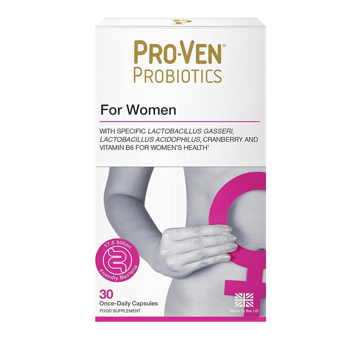 PROVEN 女士專用益生菌+蔓越莓 3600 30粒裝💕💕新版英國版