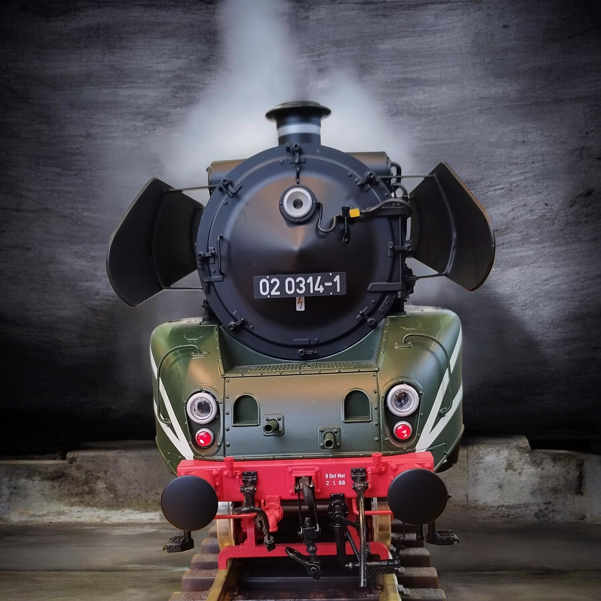 Spur-1 BR 02 314-1 Dampflok DR/GDR DCC Sound & Smoke 