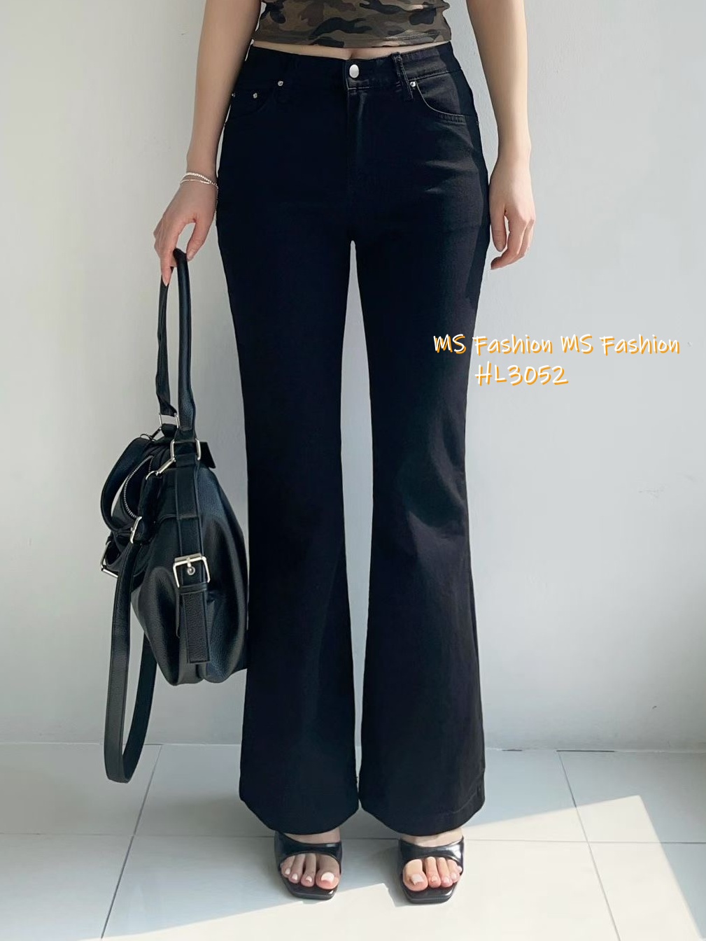 HL3052 韓國🌼Howluk冰涼面料喇叭牛