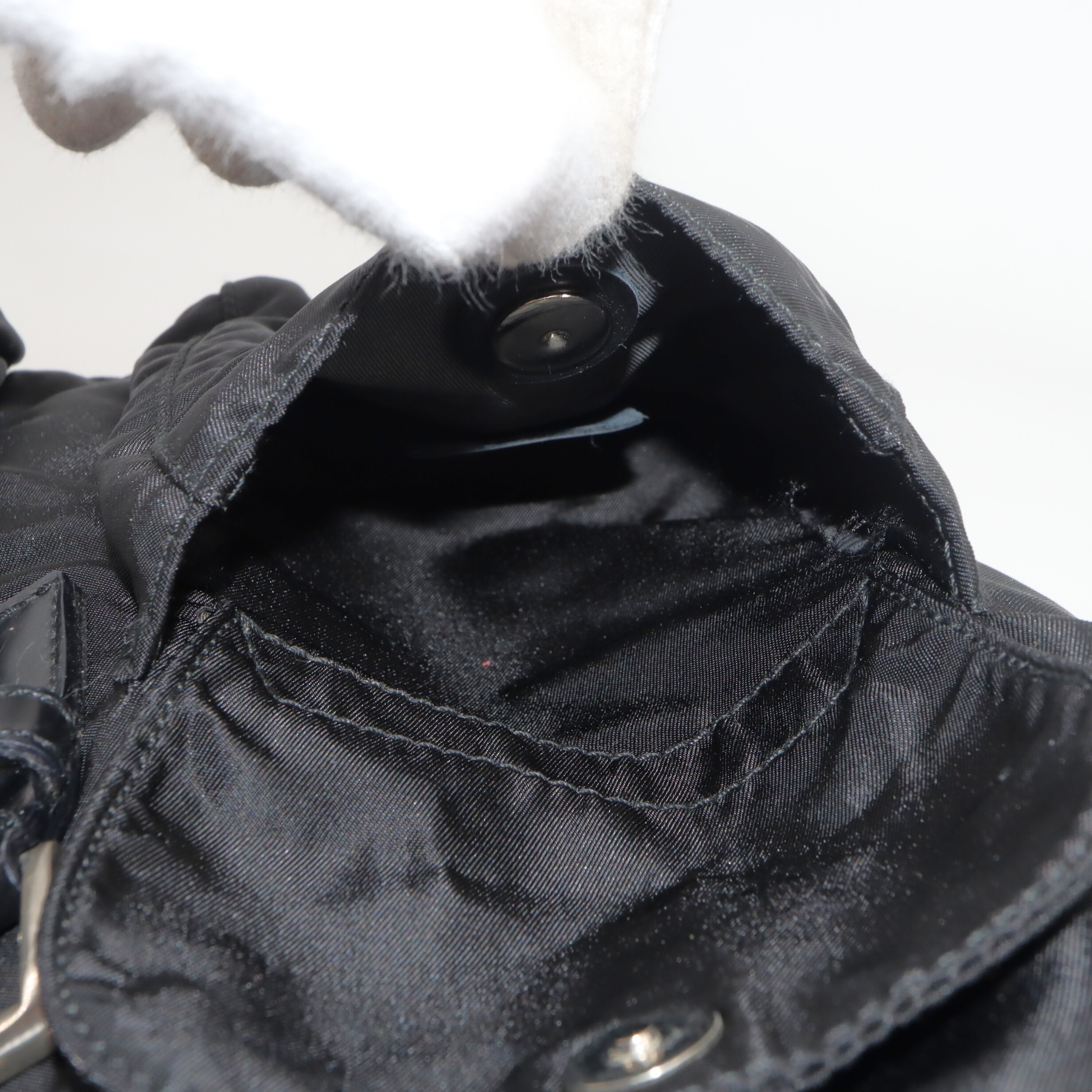 Prada Tessuto Double Pocket Backpack