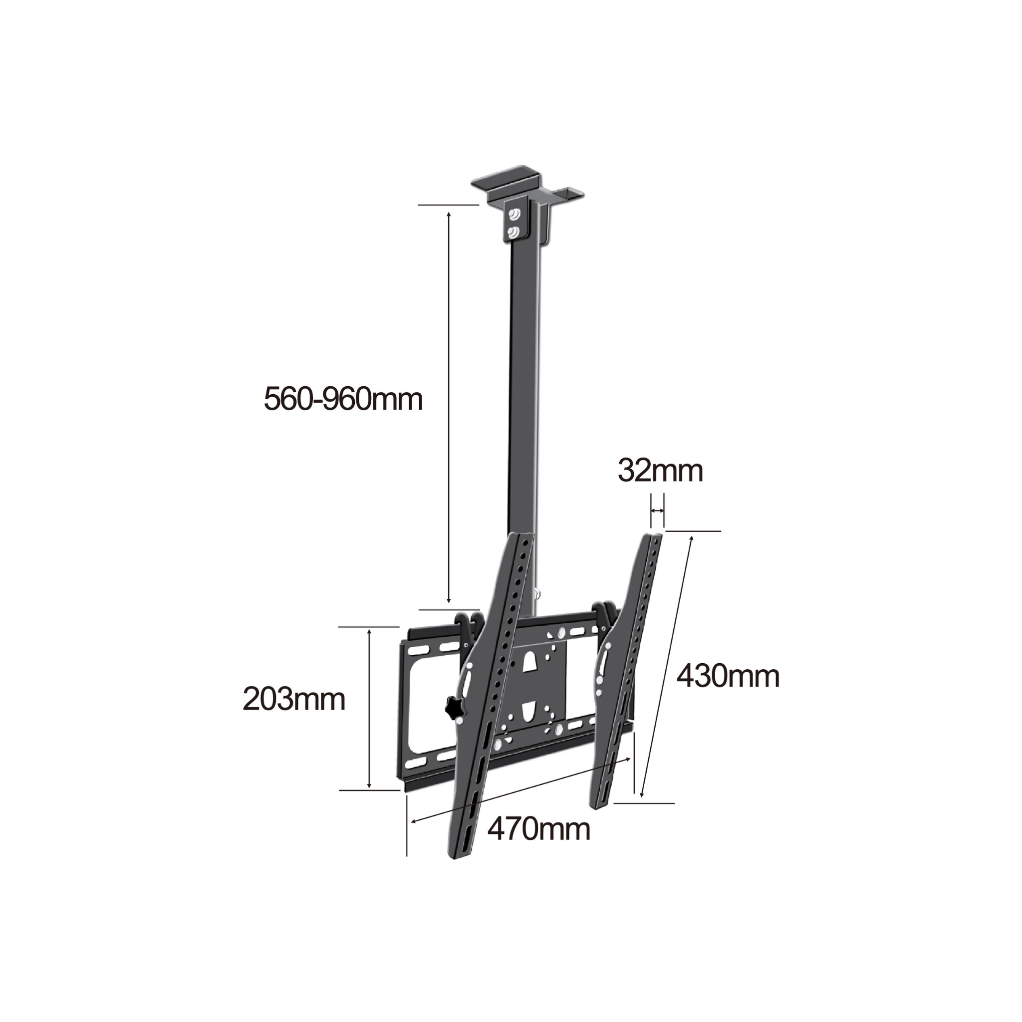 Phison 32"-55" Ceiling TV Bracket PM-48C