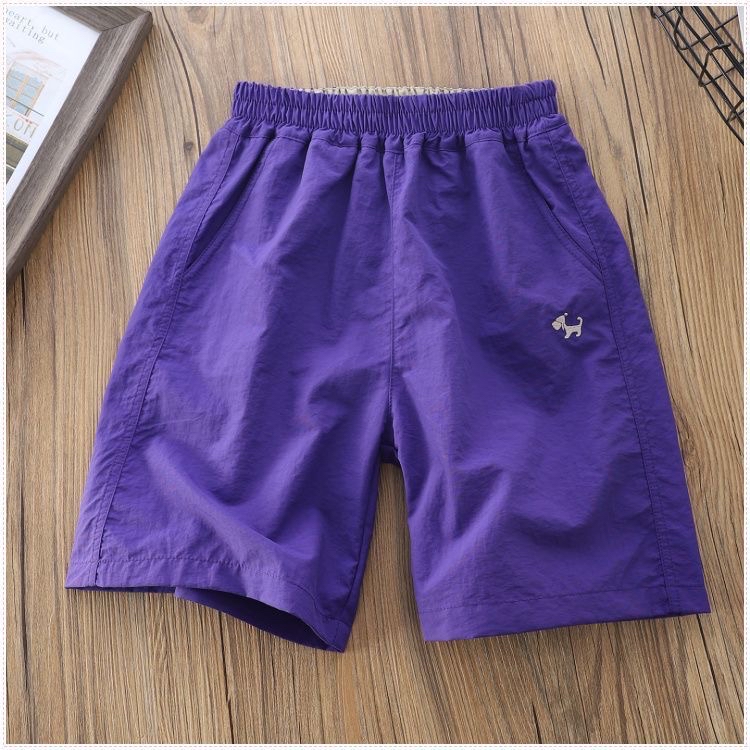 速乾6色大小童短褲 