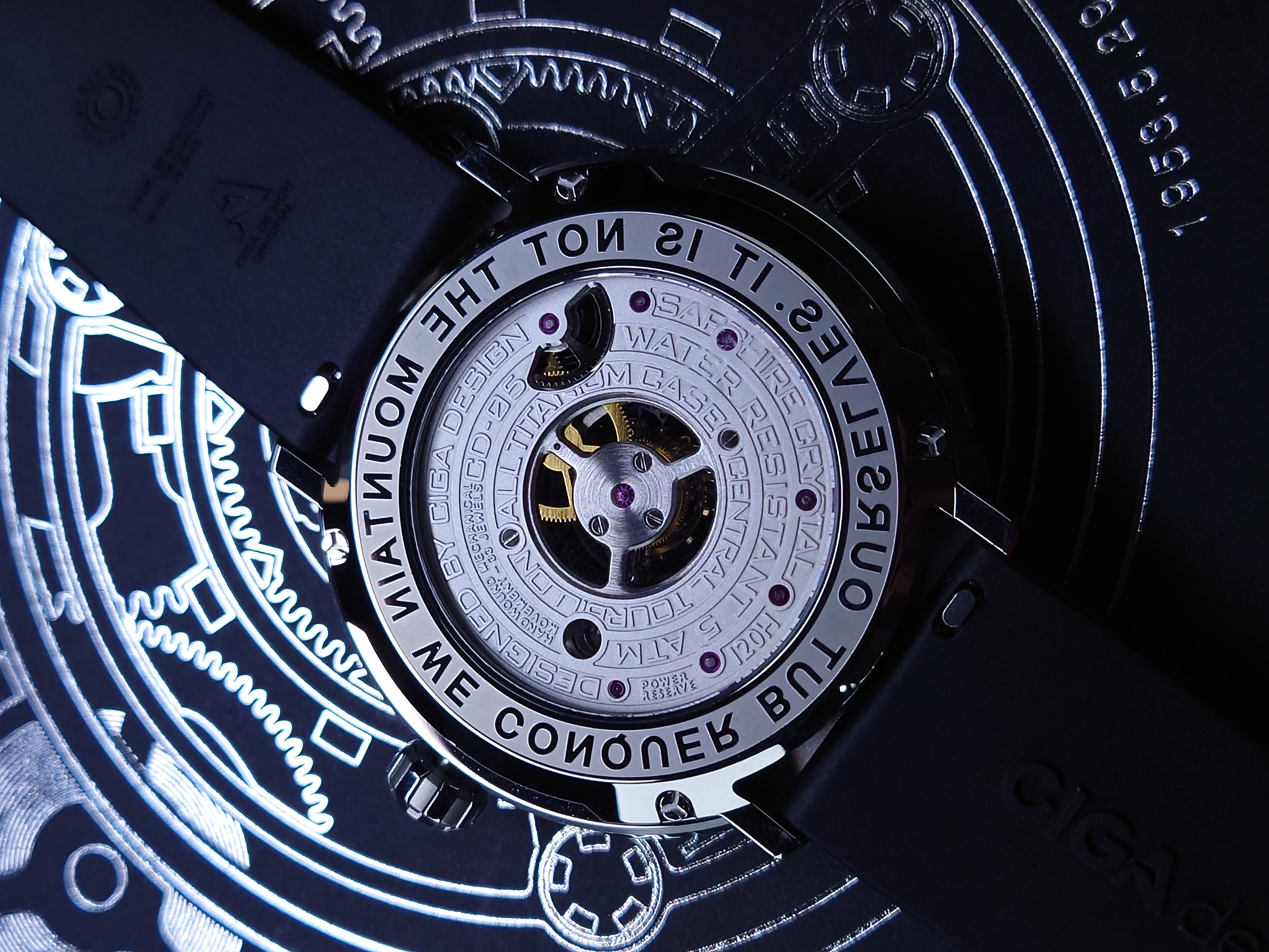 CIGA Design 中置陀飛輪珠峰紀念版機械錶 U053-TT02-6B