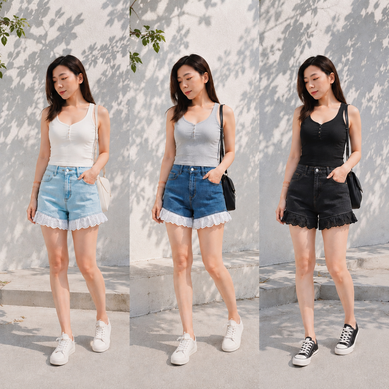 60211 JEANS SHORT PANT 